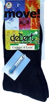 3-Pack DeBert Coolmax All Sport Socks - Zwart  - I (35/38)