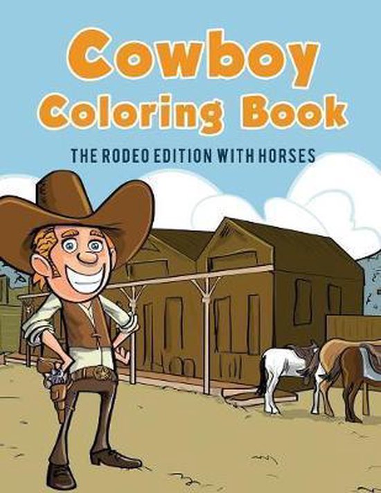 Cowboy Coloring Book - cover
