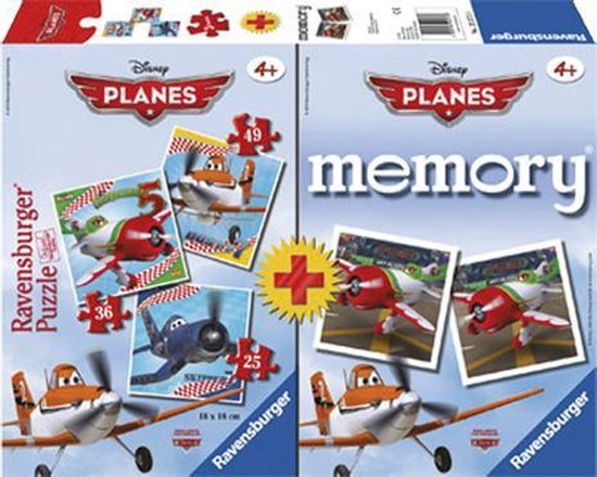 Afbeelding van het spel Spel Memory En Puzzel Disney Planes