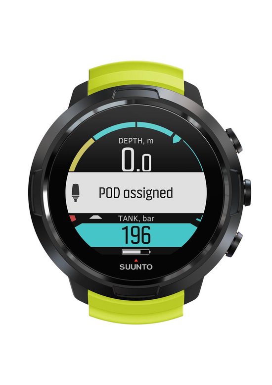 Suunto D5 Black Lime with USB