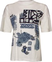 VERO MODA Vmebru Diane SS Top Box Jrs Ga - T-Shirt Donna, Maglietta Basic Danese