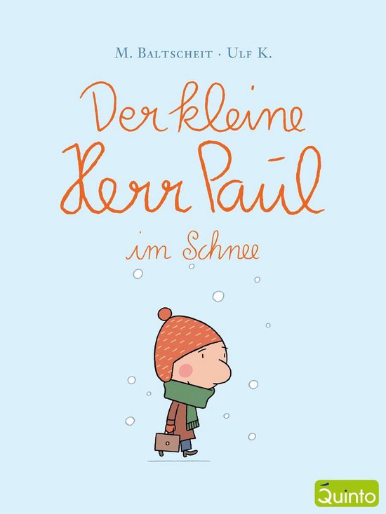 Der kleine Herr Paul im Schnee - cover