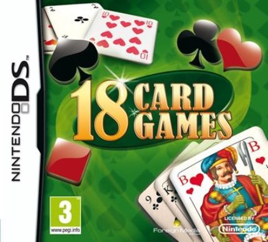 18 Card Games - Nintendo DS