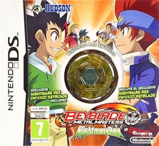 Beyblade Metal Masters Nightmare Rex + 