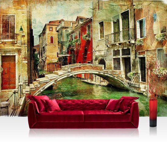 Fotobehang "Venetië Italië" vliesbehang 300x210cm | bol.com