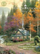 Thomas Kinkade Painter of Light with Scripture 2016 Engagement Calendar