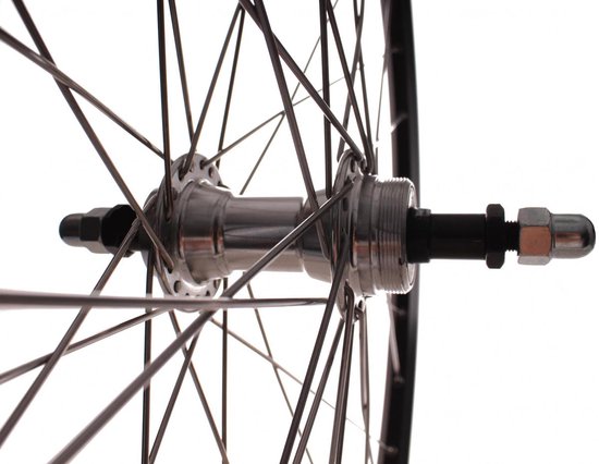 Achterwiel RVS velg 28 x 1 1/2 met Shimano 3 speed remnaaf | Bikes to