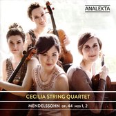 Cecilia String Quartet - Mendelssohn: String Quartet Op. 44 Nos. 1 & 2 (CD)