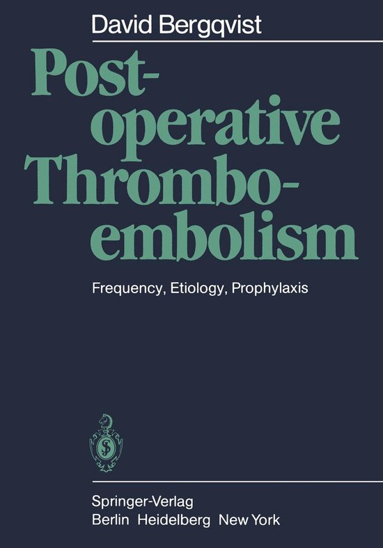 Medicine (R0) - Postoperative Thromboembolism - cover
