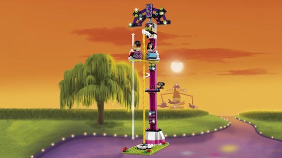 Pretpark achtbaan