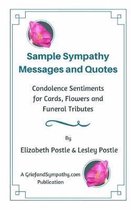 Sample Sympathy Messages and Quotes