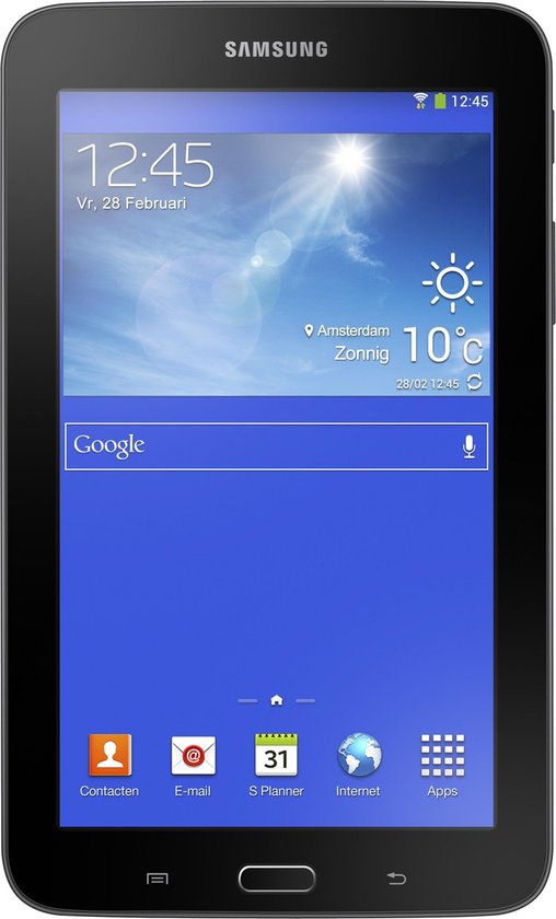 Haiku Walter Cunningham vraag naar Samsung Galaxy Tab 3 Lite VE - 7 inch - Zwart - Tablet | bol.com