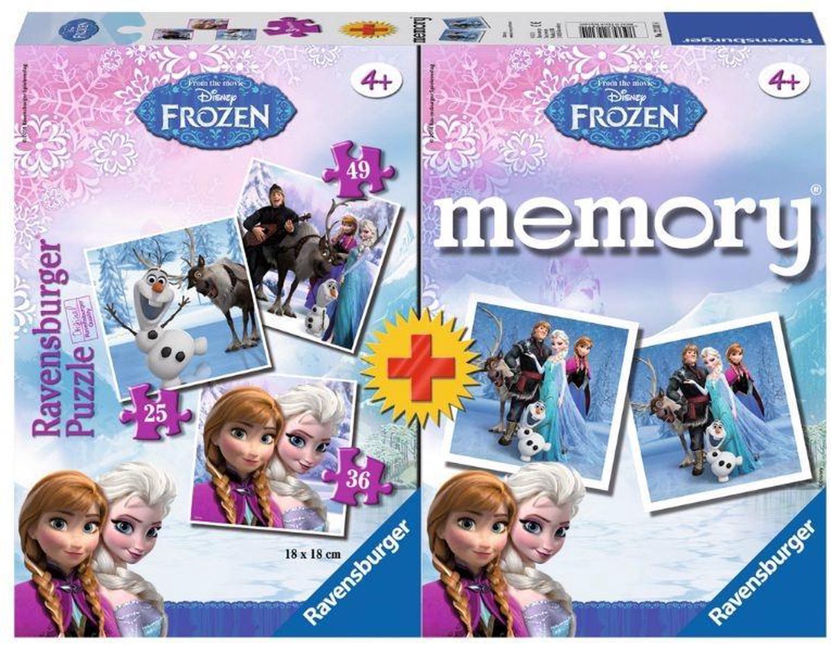 Memory Frozen - La Reine des Neiges - Disney - Ravensburger