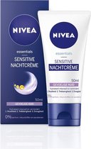 NIVEA Essentials Sensitive - 50 ml - Nachtcrème