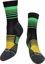 Wandelsokken - Molly Socks - Stripes Brazil Socks - maat 41-46 - wandelsokken - hiking - werksokken - sokken - bamboo -bamboe sokken - hypoallergeen - antibacterieel - leuke sokken - wandel accessoires - wandelen - cadeau tip
