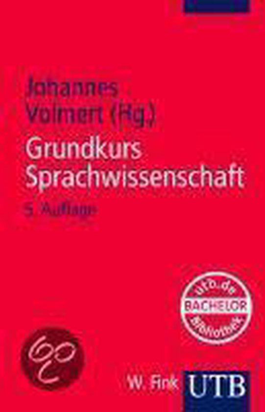 Grundkurs Sprachwissenschaft | Johannes Volmert - cover
