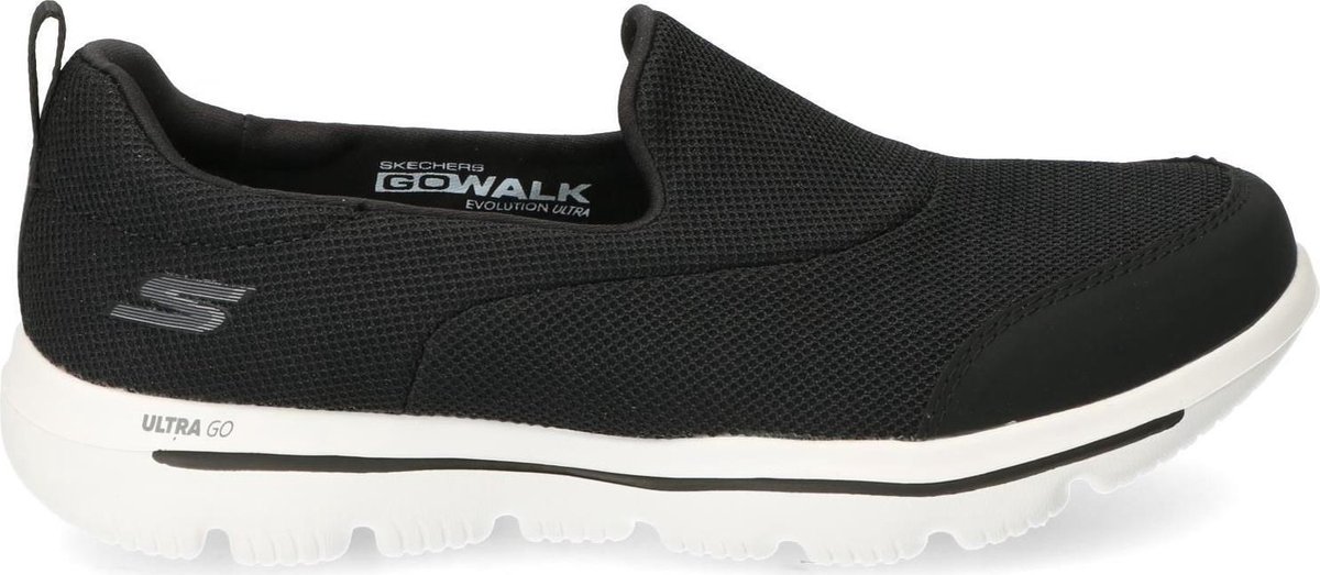 strak baseren Intentie Skechers Go Walk Evolution Ultra-Reach zwart wit sneakers dames | bol.com