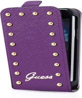 Guess - Studded Flip Case - Samsung Galaxy S4 - paars