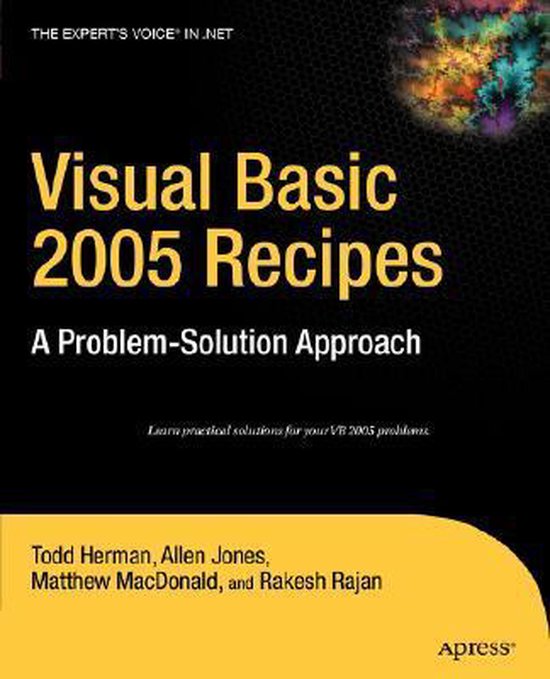 Visual Basic 2005 Recipes - cover