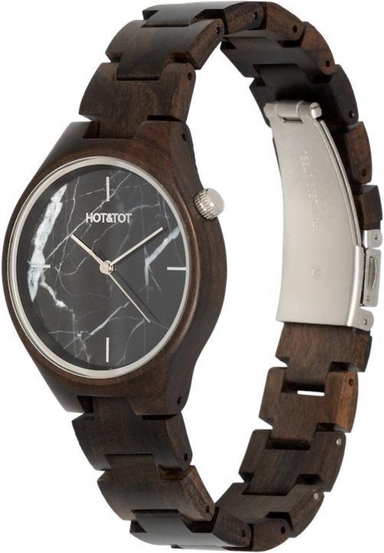 Athene | Houten Horloge Unisex | Groen Sandelhout houten