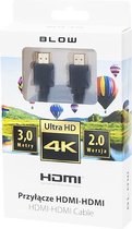 HDMI naar HDMI Kabel 4K V2.0 - 3M Zwart