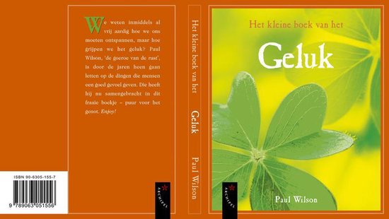 Cover van het boek 'Kleine boek van het geluk'