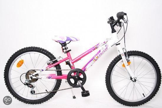Marlin Carla 20 inch 22cm atb meisjes v6 fuchsia wit | bol.com