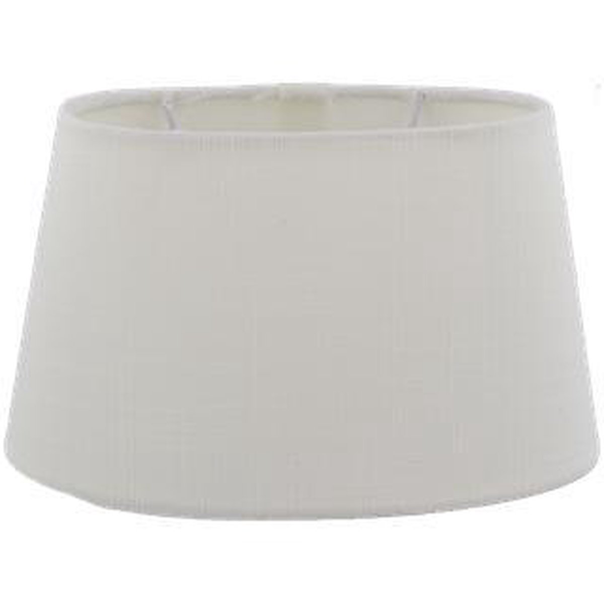 Pijler Ter ere van Van toepassing Ovale lampenkap - 15 x 20 x 12 cm | Wit | bol.com