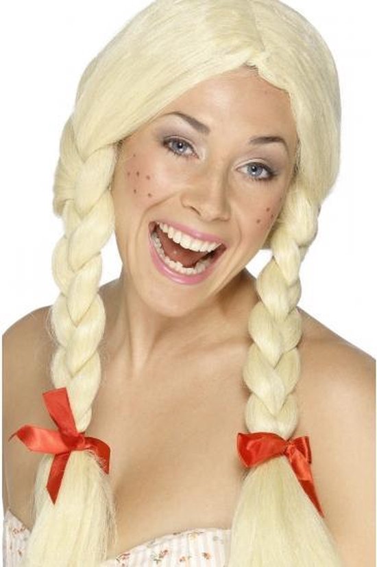 Oktoberfest - Blonde pruik voor - Carnaval... | bol.com