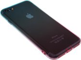 Groenroze siliconen hoesje Geschikt voor iPhone 8 Plus/ 7 Plus