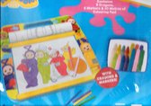 Teletubbies Rolling Art Desk with crayons etc