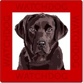 Panneau de garde du Labrador (labrador brun)