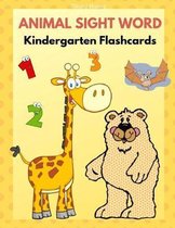 Animal Sight Word Kindergarten Flashcards