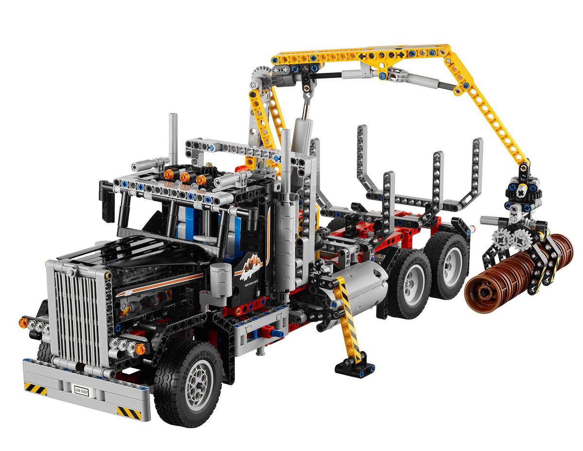 gelei genoeg raken LEGO Technic Boomstammenstransport - 9397 | bol.com