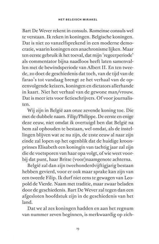 Albert II en zijn vijf premiers