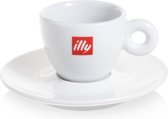 Illy espresso kop & schotel - 60 ml