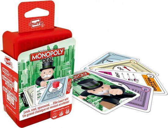 Thumbnail van een extra afbeelding van het spel Monopoly Deal | Leuk, snel, spannend! | Kaartspel