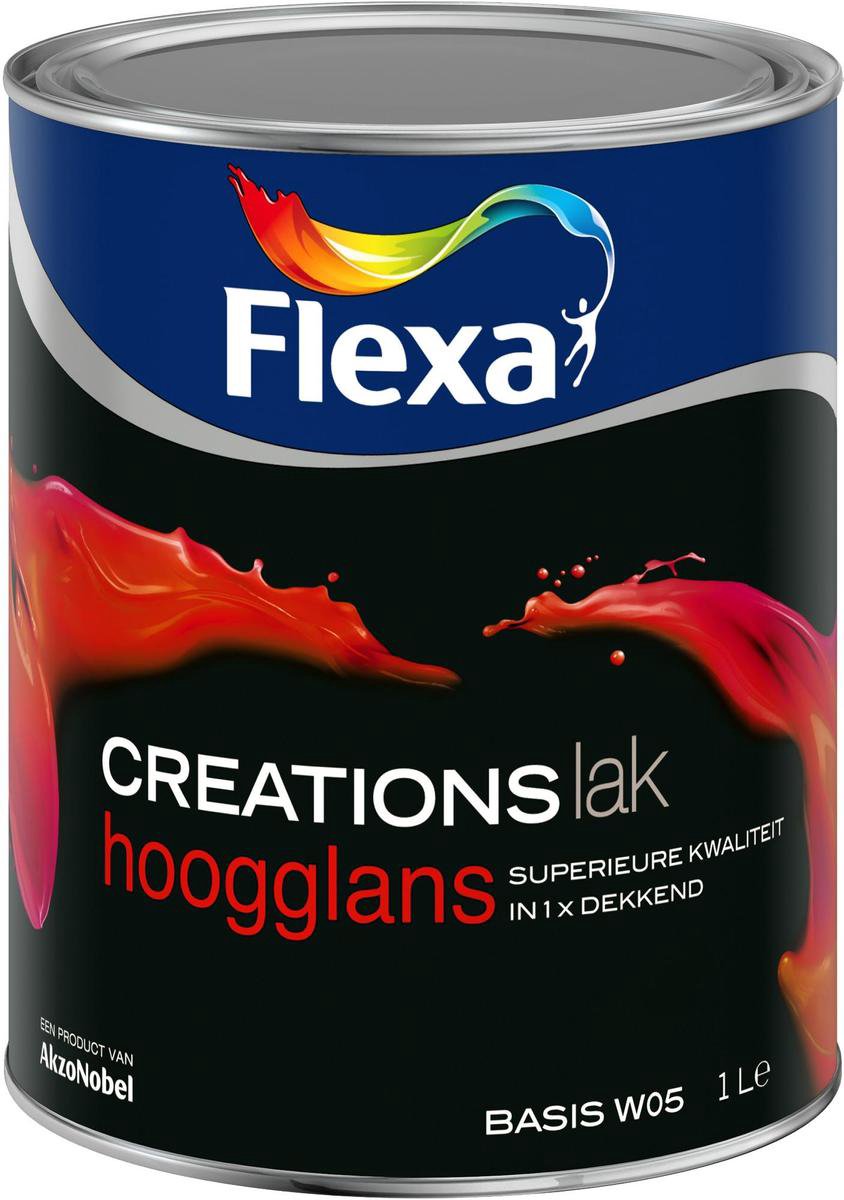 Flexa Creations - Lak Hoogglans - 3017 - Cafe Latte - 750 ml