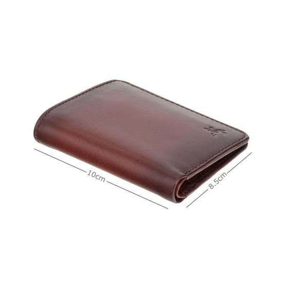 Lundholm Portemonnee heren luxe leer RFID anti-skim - Billfold Cognac Lundholm Portemonnee heren luxe leer RFID anti-skim - Billfold Cognac