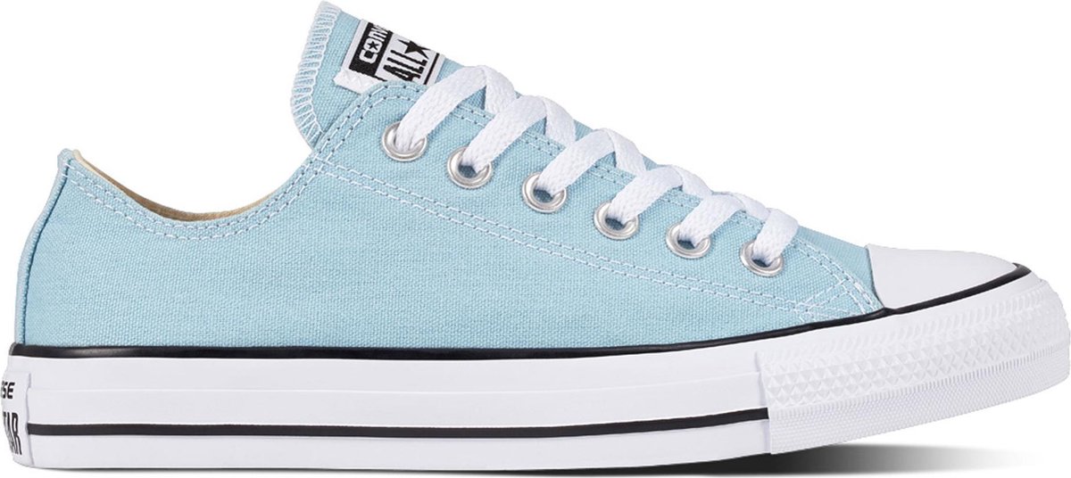 Converse Chuck Taylor All Star Ox Sneakers Maat 36.5 Vrouwen licht blauw bol
