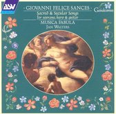 Sances: Sacred & Secular Songs / Jan Walters, Musica Fabula