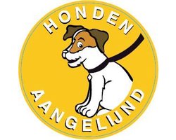 DepoDog Signaalbord Honden Aangelijnd, vriendelijke boodschap, duidelijke taal