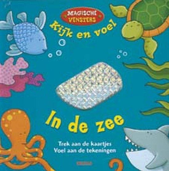 Cover van het boek 'Magische vensters kijk en voel in de zee'