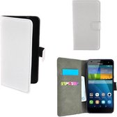 Huawei Ascend G7 Wallet Bookcase hoesje Wit