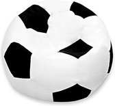 Lumaland - Luxe voetbal zitzak - hoogwaardig voetbal zitkussen uit de comfortlijn - 300 Liter - Diameter 110 cm - LARGE