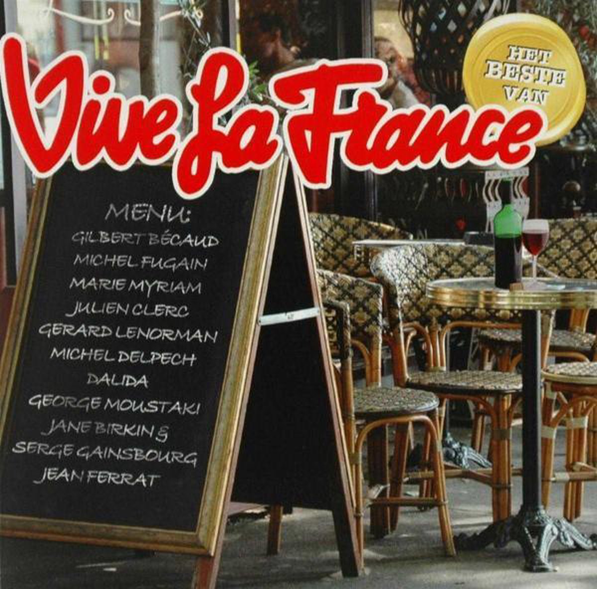 Het Beste Van Vive La France, Various CD (album) Muziek