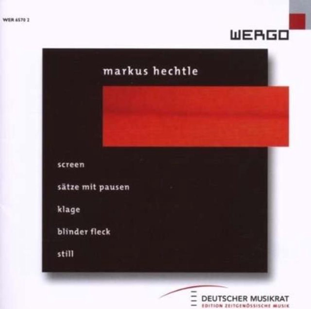 Hollich Anton/Ensemble Modern/Newe - Screen/Satze Mit Pausen/Klage
