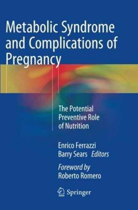 Metabolic Syndrome and Complications of Pregnancy - cover