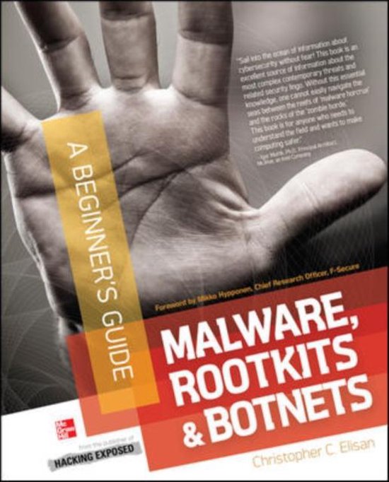 Malware Rootkits & Botnets Beginners Gde - cover
