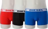 Diesel Shawn (3-pack) - Sportonderbroek - Mannen - Maat XXL - Zwart/Blauw/Rood